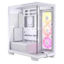 Corsair 3500X Gaming PC Gehäuse Midi-Tower Weiß Seitenfenster