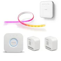 Philips Hue Gradient 2m + Bridge & Bosch Smart Home 2 x Rolladenaktor II + Controller