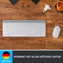Logitech MK470 Slim Combo + Maus