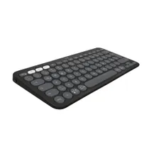 Logitech Pebble Keys 2 K380S Graphite - Minimalistische kabellose Tastatur 