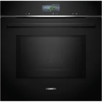 Siemens HM736GAB1 iQ700 Einbaubackofen, 67 l Volumen, bis 300 °C, Mikrowellenfunktion
