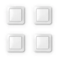Bosch Smart Home Wandschalter-Set (4 Stück) für smarte Aktoren