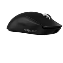 Logitech PRO X Superlight 2 Schwarz, Kabellose LIGHTSPEED Technologie, Hero 2 Sensor, 44.000 DPI, 8000Hz (0.125ms) Melderate, 60 g