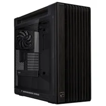 ASUS ProArt PA602 WOOD TG PWM E-ATX Gaming Gehäuse mit Seitenfenster schwarz