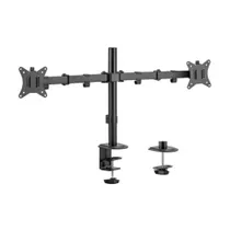 EQUIP 650157 17"-32" Gelenk-Dual-Monitor-Tischhalterung