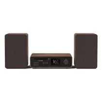 Pure Classic Stereo Coffee Black/Walnut EU/UK