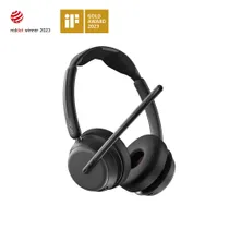 EPOS IMPACT 1060 ANC Stereo-Headset - UC-Version, Bluetooth (BTD 800a Adapter), BrainAdapt™-Technologie, EPOS AI™, Adaptives Active Noise-Cancelling, ohne Ladestation