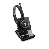 EPOS IMPACT SDW 5066T Stereo-DECT-Headset - MS-Teams-Version, Bluetooth (BTD 800 Adapter), EPOS ActiveGard®, Triple-Konnektivität, Noice Cancelling, Multi-Connect, inkl. Basisstation