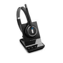 EPOS IMPACT SDW 5065 Stereo-DECT-Headset - UC-Version, EPOS ActiveGard®-Technologie, Dual-Konnektivität, Noice Cancelling, Multi-Connect, inkl. Basisstation