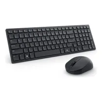 Dell KM555 Pro Wireless Combo Schwarz, Dual-Mode-Konnektivität, AI CoPilot-Taste, 2,40 GHz USB-Dongle, Bluetooth, 18 programmierbare Tastenkombinationen