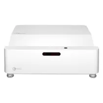 Optoma ZW410UST WXGA DLP Laser Ultra Kurzdistanz Projektor 4000 Lumen HDMI/USB/Klinke/LAN Weiß