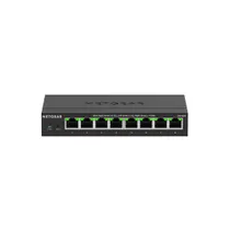 NETGEAR 8-Port Multi-Gigabit Ethernet Plus Switch (MS308E) – Managed, mit 8 x 1G/2,5G, Desktop- oder Wandbefestigung und eingeschränktem Schutz über 5 Jahre