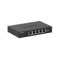 NETGEAR 5-Port Multi-Gigabit Ethernet Plus Switch (MS305E) – Managed, mit 5 x 1G/2,5G, Desktop- oder Wandbefestigung und eingeschränktem Schutz über 5 Jahre