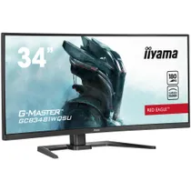 iiyama G-Master Red Eagle GCB3481WQSU-B1 86,4cm (34") WQHD VA Gaming Monitor Curved 21:9 DP/HDMI/USB 165Hz 1ms Sync
