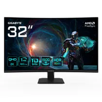 Gigabyte GS32QCA 80cm (31,5") QHD VA Gaming Monitor Curved 16:9 HDMI/DP 180Hz 1ms