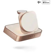 Zens Aluminium Series Magnetic Nightstand Wireless Charger incl. Power Adapter 20W | 15W | Qi kupfer inkl 20W Netzteil