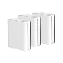 ASUS ZenWiFi BQ16 BE25000 Weiß kombinierbarer Router Home Mesh WiFi 7 System 3er-Pack