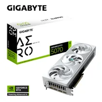 GIGABYTE GeForce RTX 5070 AERO OC 12G Grafikkarte HDMI/DP
