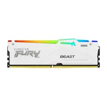 64GB (2x32GB) Kingston Fury Beast White RGB XMP DDR5-6400 CL32 RAM Arbeitsspeicher