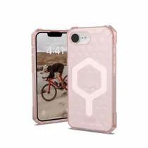 UAG Urban Armor Gear Essential Armor MagSafe Case rose (transparent) für iPhone 16e