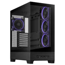 ASUS A31 Plus TG ARGB ATX Gaming Gehäuse mit Seitenfenster schwarz