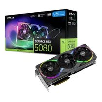 PNY GeForce RTX 5080 ARGB OC 16GB Grafikkarte 3xDP/HDMI