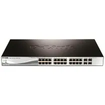 D-Link DGS-1210-28P/E 28 Port Smart+ Managed Gigabit Switch