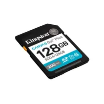 Kingston Canvas Go! Plus Gen4 128GB SDXC Speicherkarte (200 MB/s, C10 UHS-I U3 V30)