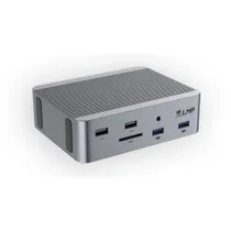 LMP USB4 SuperDock 2 15-Port Dockingstation für MAC und PC silber
