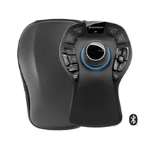 3Dconnexion SpaceMouse® Pro Wireless Schwarz - 3D Navigations Maus, Bluetooth, USB-C für Windows & macOS