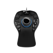3Dconnexion SpaceMouse® Pro Schwarz - USB 3D Navigations Maus für Windows & macOS