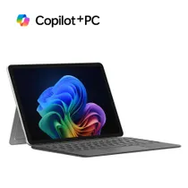 Microsoft Surface Pro Copilot+ PC 12" Snapdragon® X Plus 16GB/512GB UFS PixelSense LCD Platinum Win11 ohne Netzteil inkl. MS Surface Pro Keyboard Platinum/Slate