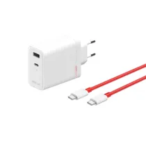 OnePlus SUPERVOOC 120W Dual Ports GaN Power Adapter Kit weiß