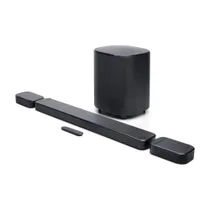 JBL Bar 800 Mk.2 7.1-Kanal Surround Soundbar mit abnehmbaren Lautsprechern und kabellosem Subwoofer schwarz