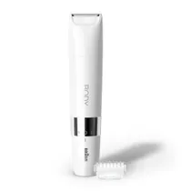 Braun BS1000 Mini-Körpertrimmer mit Kammaufsatz, Weiß