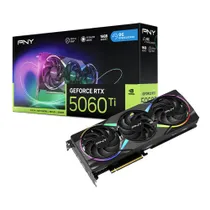 PNY GeForce RTX 5060 TI Triple ARGB OC 16GB Grafikkarte 3xDP/HDMI
