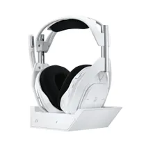 LogitechG ASTRO A50 (Gen 5) Weiß - Kabelloses LIGHTSPEED Gaming-Headset und Basisstation mit PLAYSYNC Audio