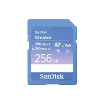 SanDisk Creator 256GB SD-UHS-II-Karte Speicherkarte bis zu 280 MB/s