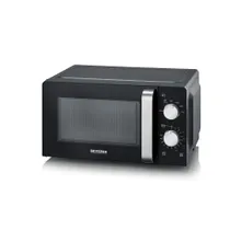 Severin MW 7886 Mikrowelle Solo ca. 700 W, ca. 17 Liter, schwarz