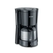 Severin KA 4835 Kaffeemaschine mit Thermokanne 1000W schwarz/silber