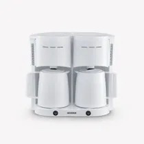 Severin KA 9314 Duo-Filterkaffeemaschine mit 2 Thermokannen 1000W weiß