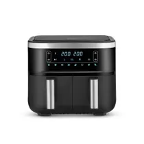 Severin FR 2453 Doppel-Heißluftfritteuse 2x 3,8l schwarz