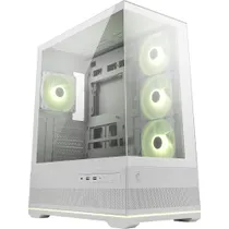 MSI MAG PANO 110R Gaming PC Gehäuse Midi-Tower Weiß Seitenfenster