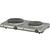 ELTAC DK 29 Doppelkochplatte 2500W Edelstahl