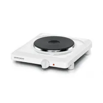 Rommelsbacher THS 1090 Einzel-Kochplatte 145 mm Ø 1000W weiß Feueremailliert