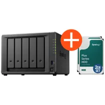 Synology DS1525+ NAS System 5-Bay 8 TB inkl. 2x 4 TB Synology HDD HAT3300-4T