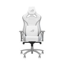 ASUS ROG Chariot X Core Gaming-Stuhl - Aura RGB Beleuchtung, 4D-Armlehnen, Weiß