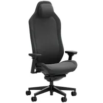 Fractal Refine Gaming Chair Fabric Dark/ Schwarz | Synchro-Tilt Mechanismus, Rückenlehne mit integrierter Lordosenstütze