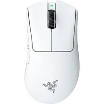 RAZER DeathAdder V4 Pro Weiß - Ultraleichte kabellose ergonomische E-Sport-Maus