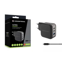 Conceptronic ALTHEA17B 3-Port-67-W-USB-Ladegerät